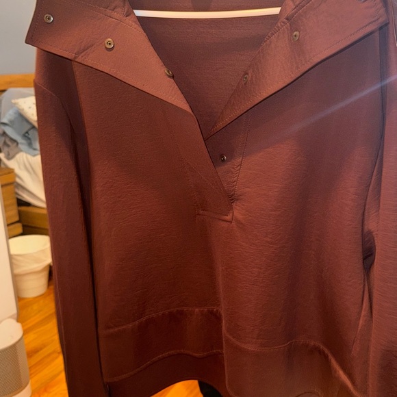 Zara Tops - Brown half sweatshirt. Zara
